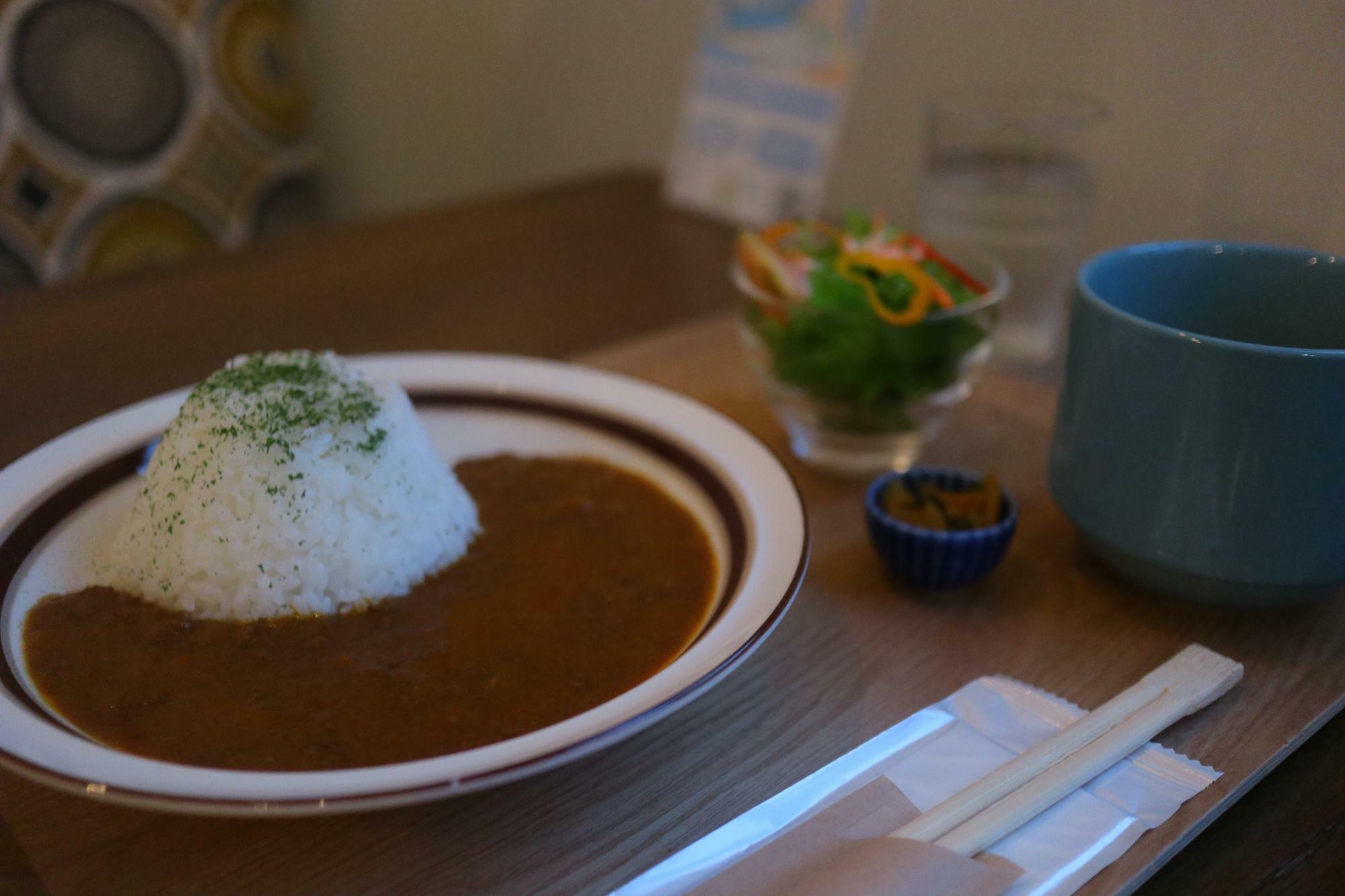 モーニングカレー（小辛 鶏キーマカレー）