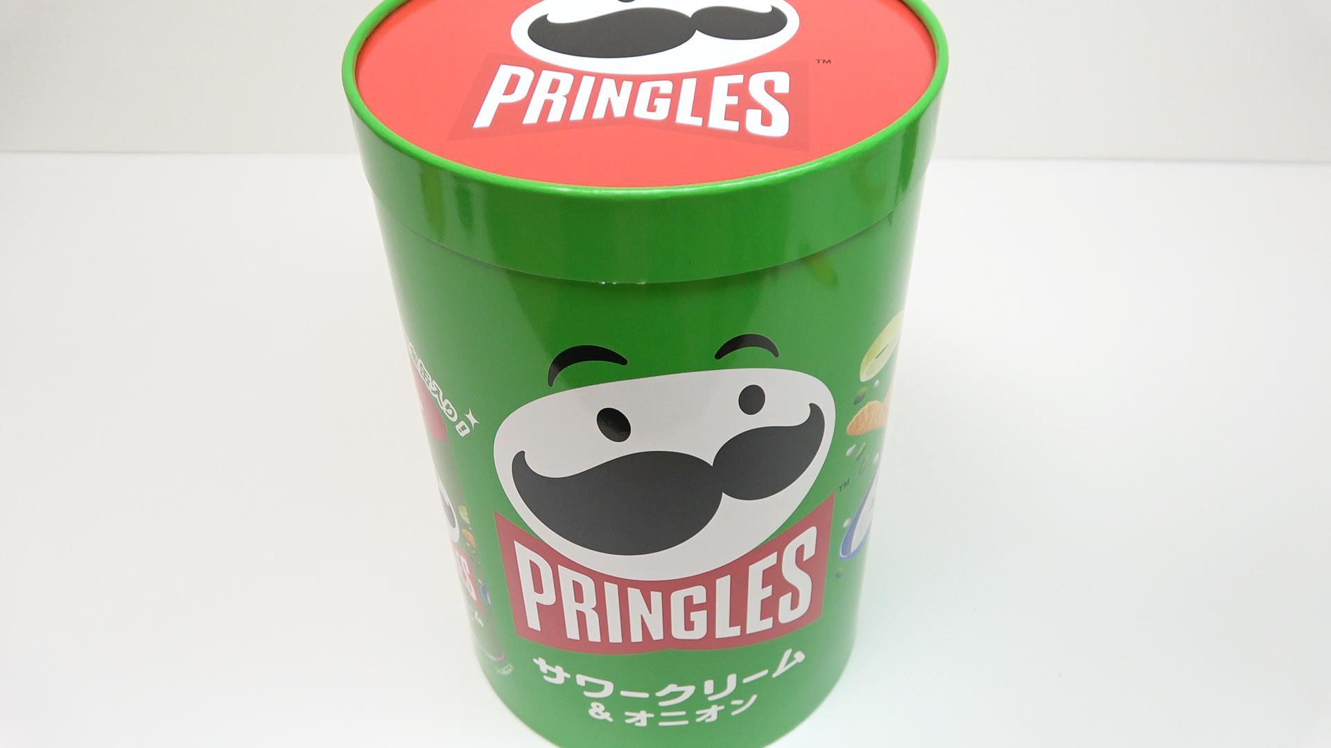 【非売品】プリングルスペール缶（ビックサイズ） 非売品】プリングルスペール缶（ビックサイズ） オンライン