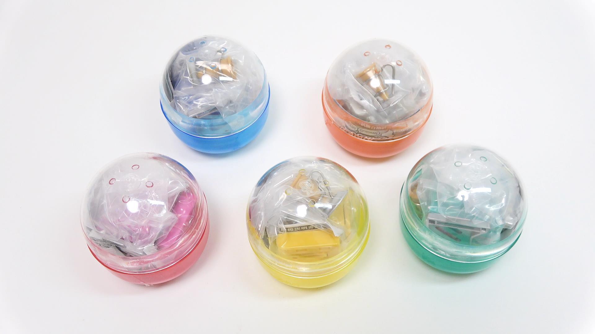 「本当に作れる!!食べられる!?ソフトクリームメーカーマスコット」全5色