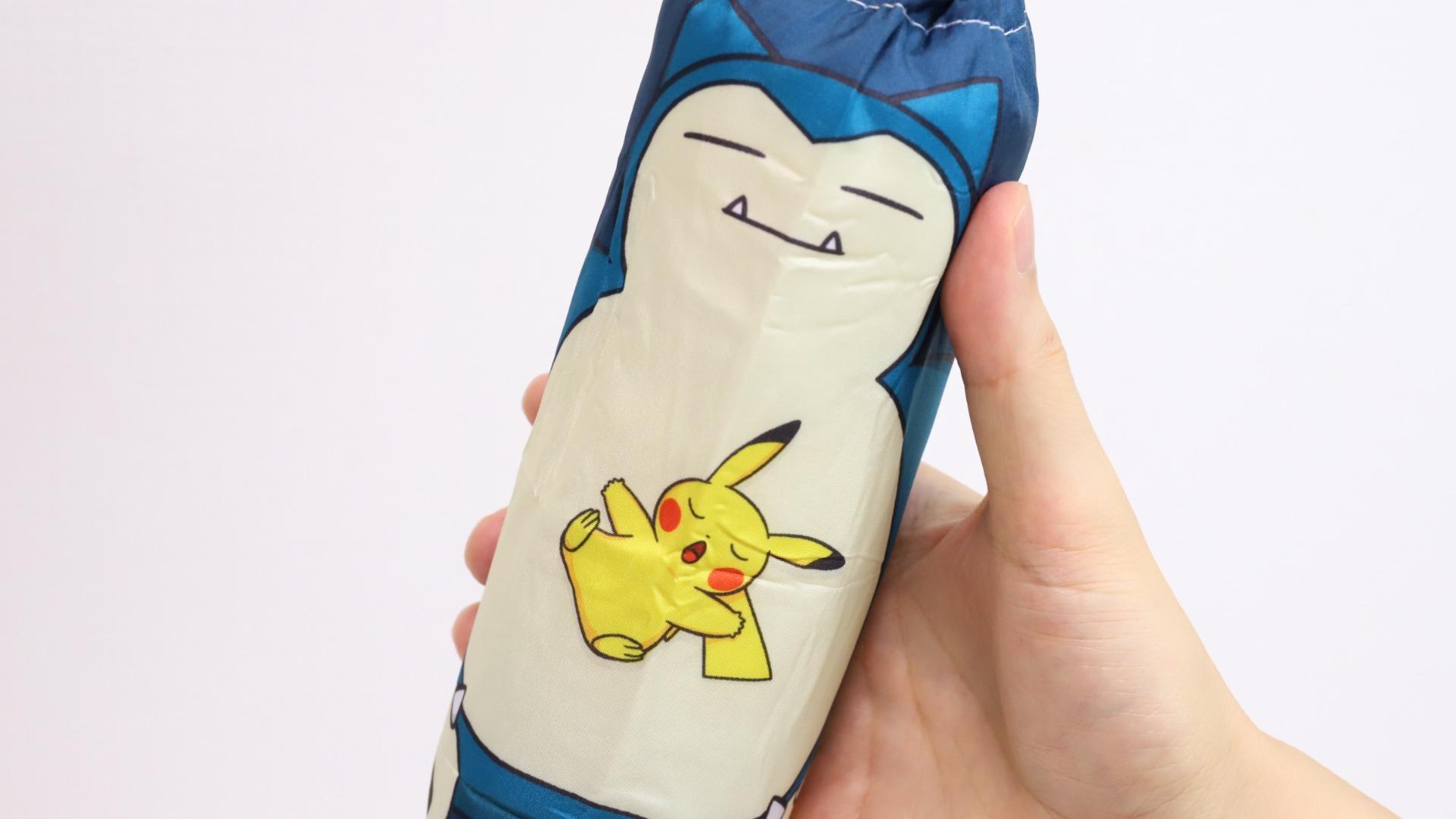 ポケモンおーいお茶特典 ペットボトル用保冷カバー カビゴンのおなかで眠るピカチュウが可愛い!伊藤園のポケモン