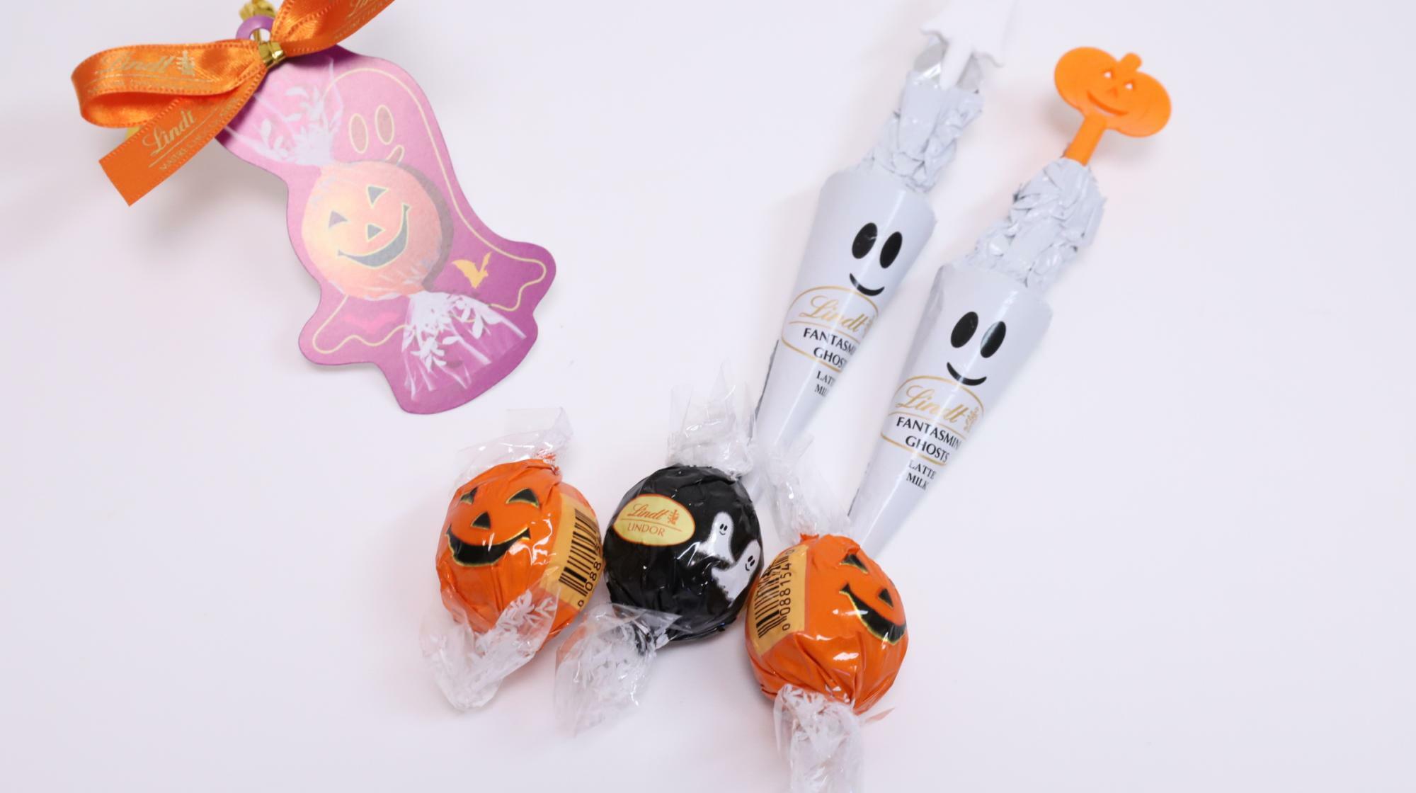 リンツのリンドール＆ショコラスティック ハロウィン アソート に入っていたチョコレート