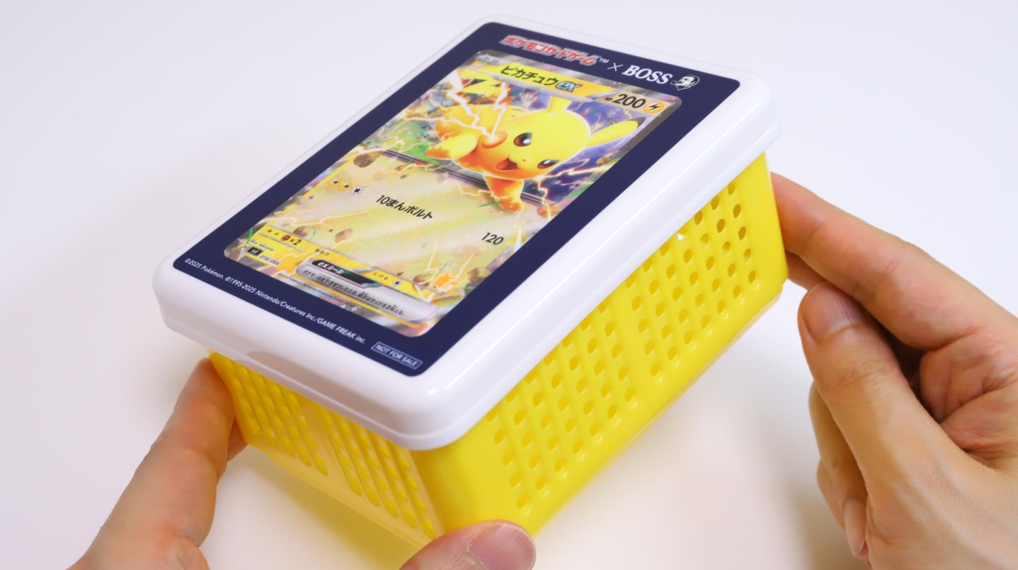 ボス缶コーヒーを買ったら貰えるポケモンカードランチボックスが