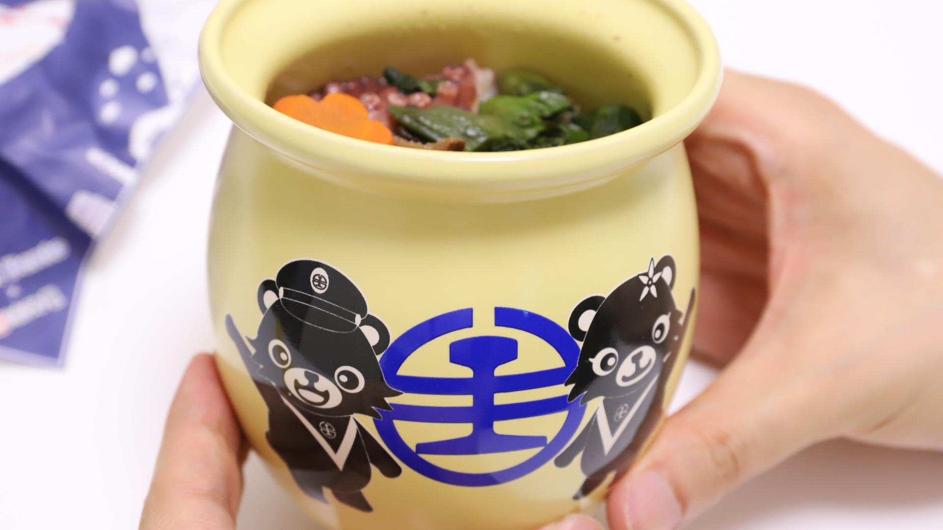 駅弁】珍しい黄色いタコ壺のひっぱりだこ飯を発見！台湾鉄路の