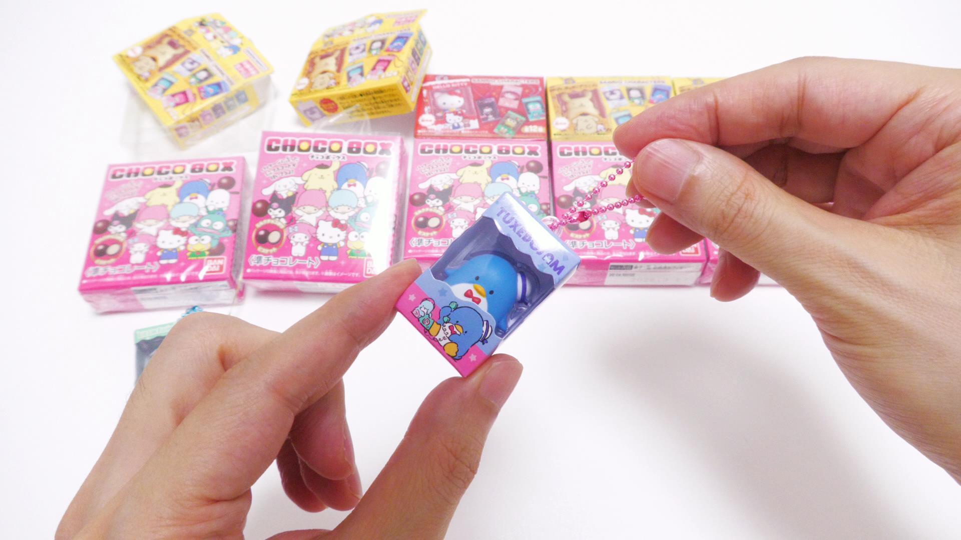 【10個セット】サンリオキャラクターズ チョコボックス 未開封 (お菓子なし) サンリオ】コンビニで見つけたサンリオキャラクターズチョコ