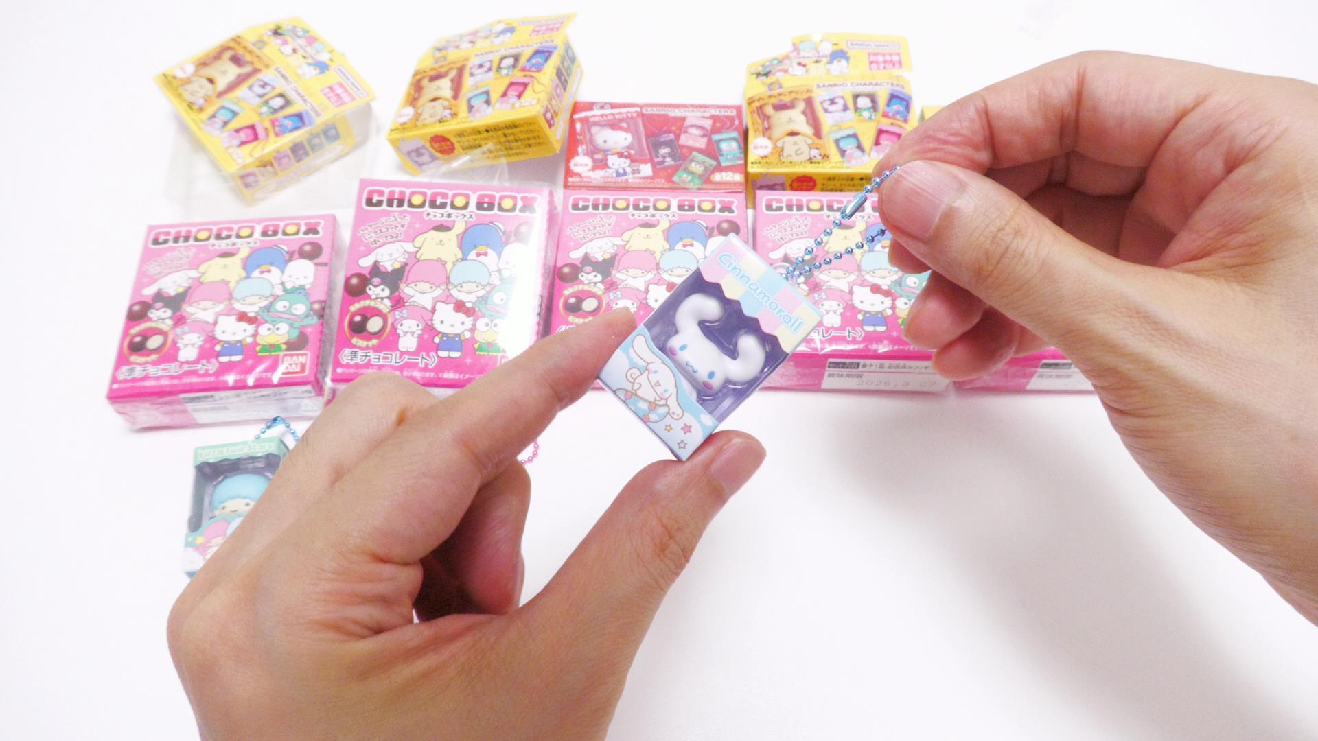 サンリオ チョコボックス セミコンプ シークレット有 16個セット サンリオ】コンビニで見つけたサンリオキャラクターズチョコ