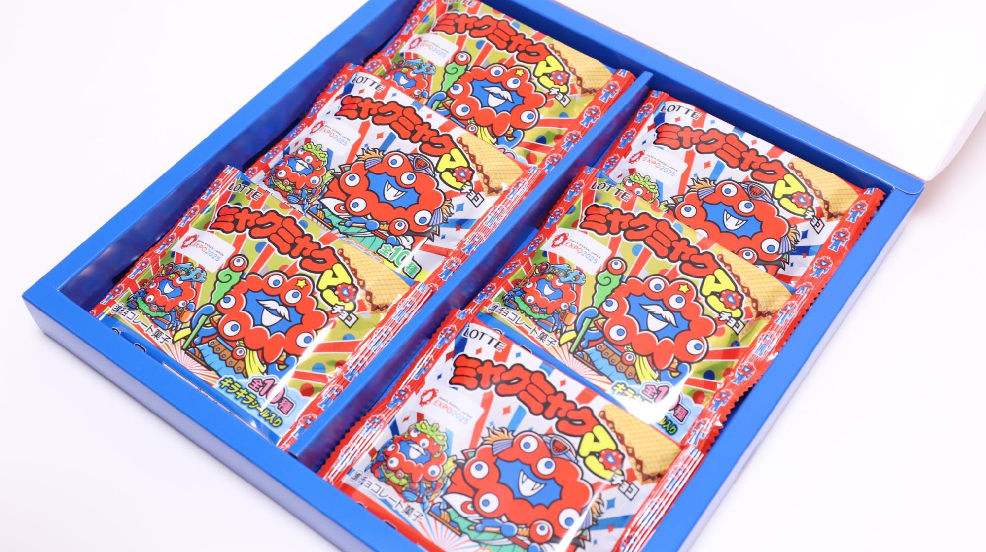 ミャクミャクマンチョコ 3箱 万博】話題のミャクミャクマンチョコを百貨店でゲットしたので