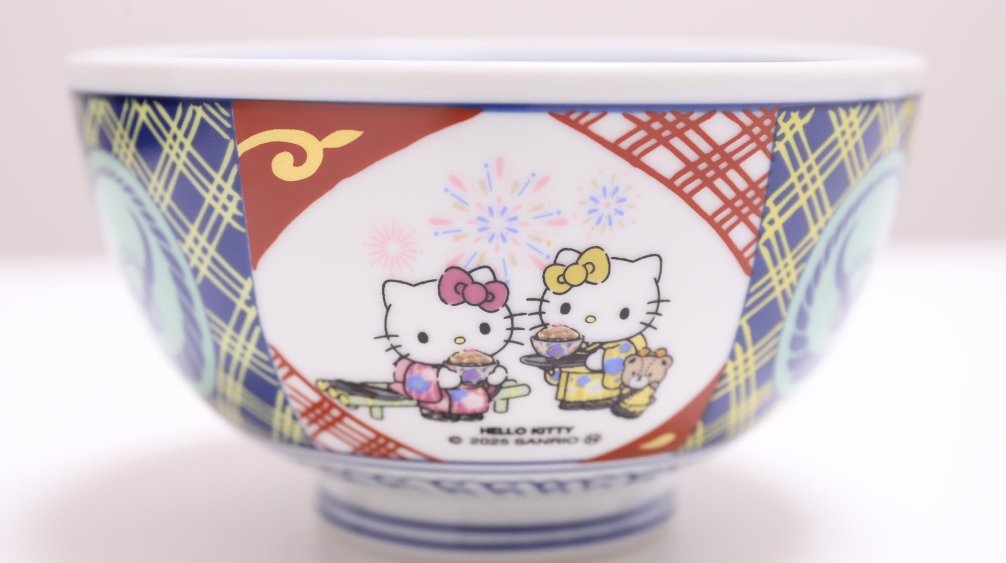 サンリオ】おうち吉野家キャンペーンでハローキティの有田焼