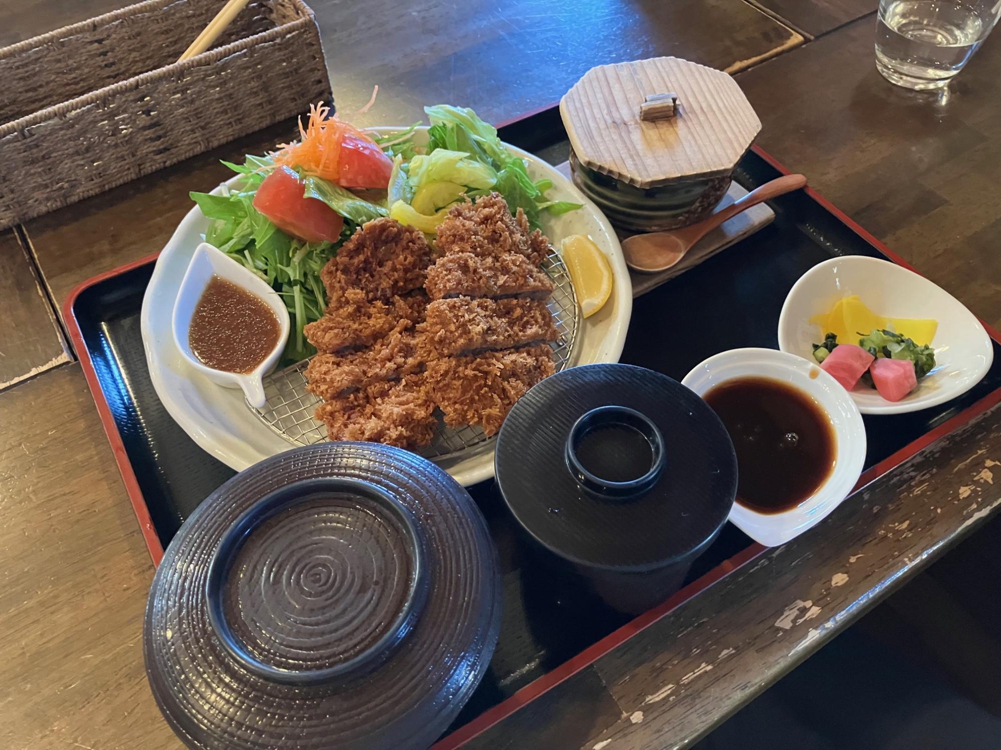 ラムカツ定食