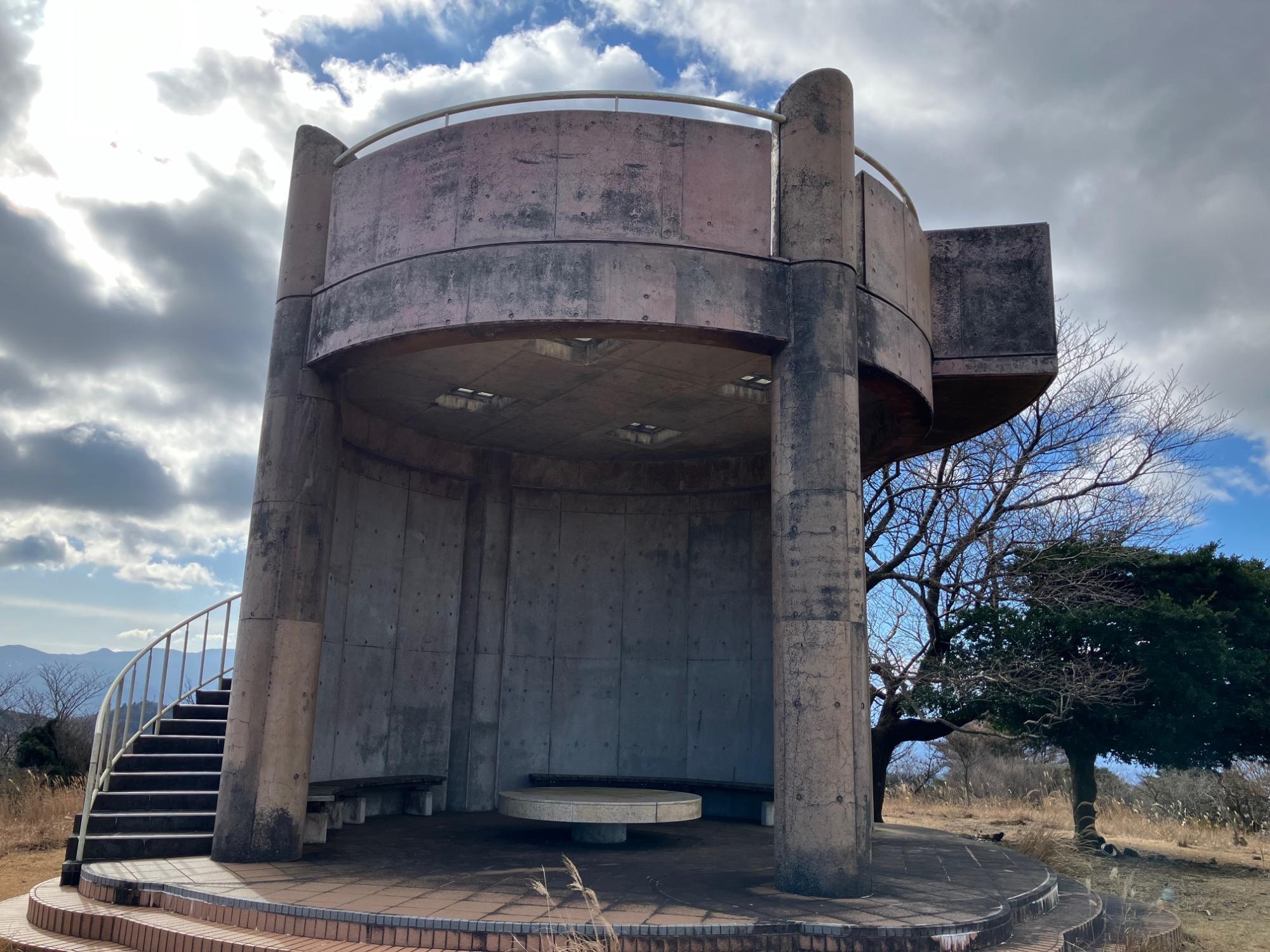 巣雲山の山頂展望台