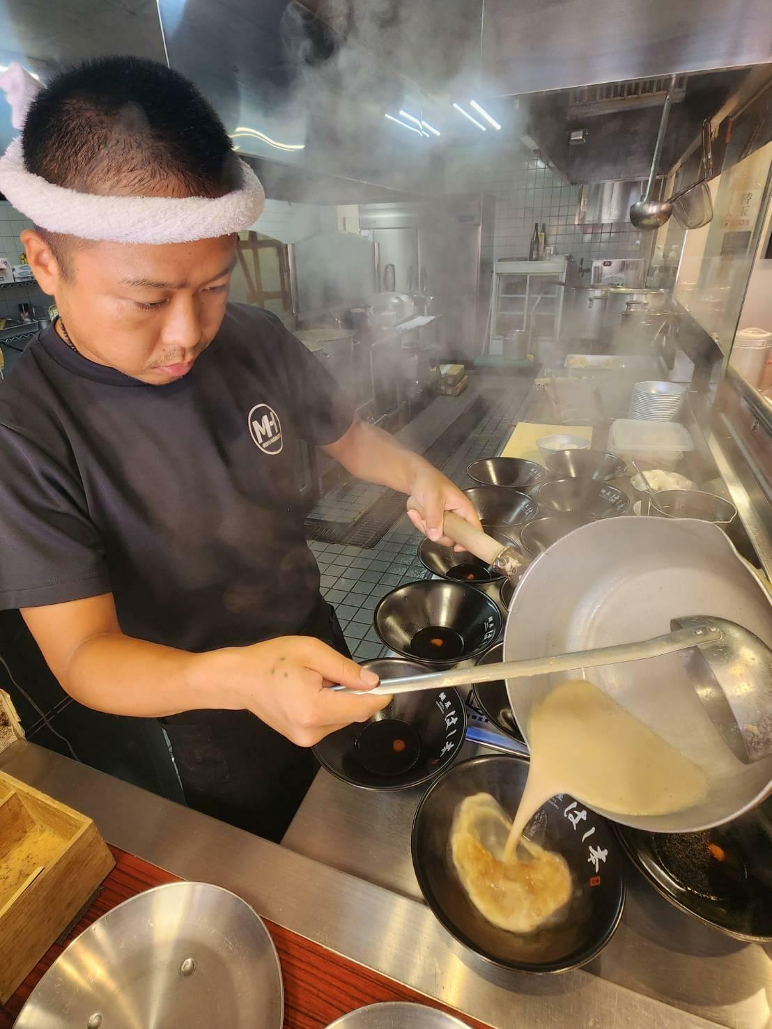 若き豚骨ラーメン職人・橋本力斗さん