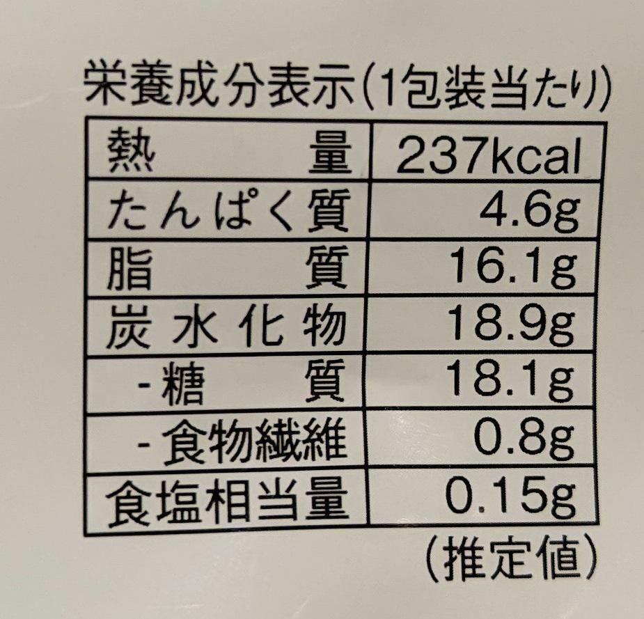 栄養成分表示等