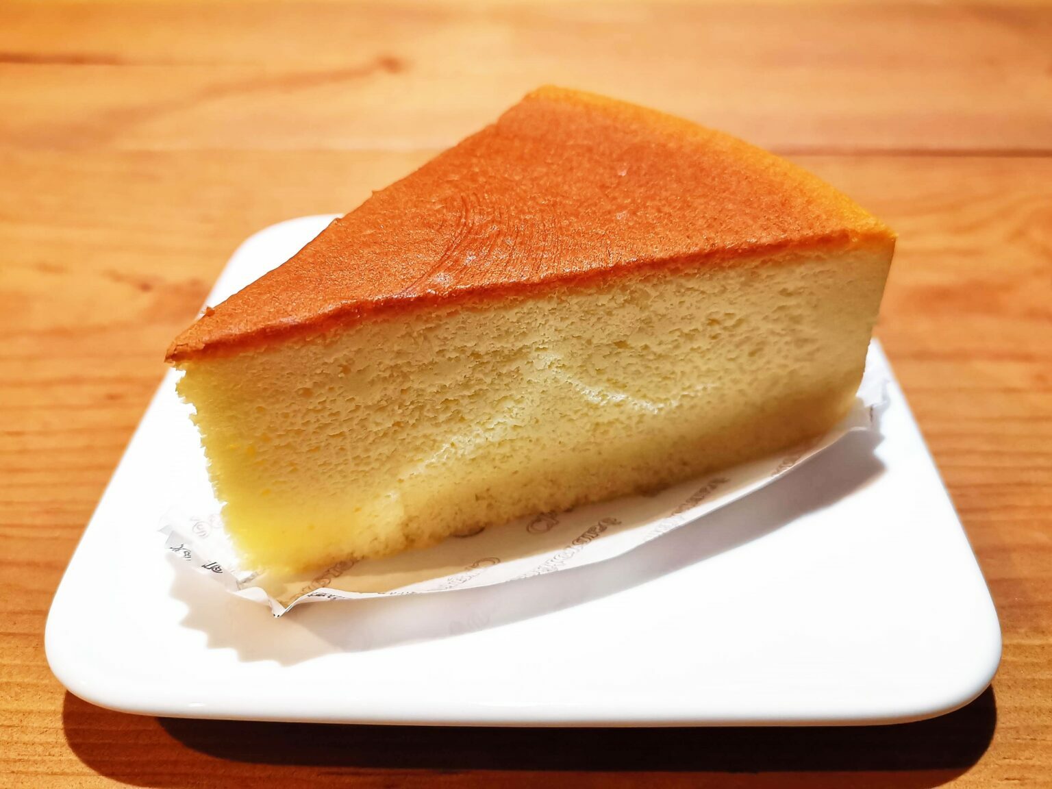 以前販売されていた、ふわふわスフレチーズケーキ