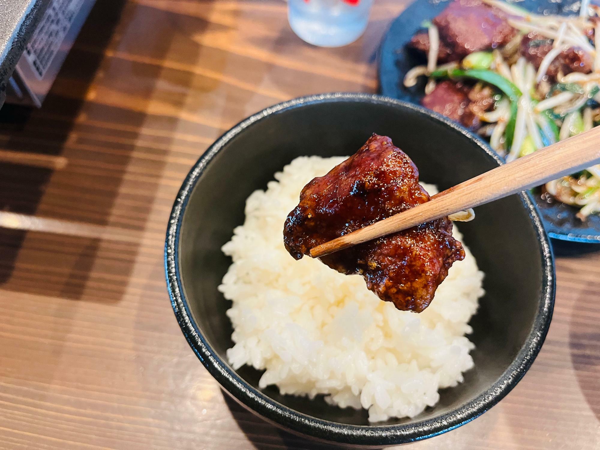 もちろん白飯との相性も最高！