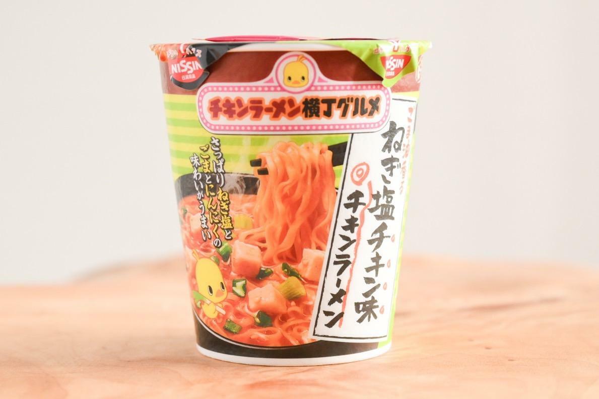 「チキンラーメンビッグカップ ごま油香る ねぎ塩チキン味」