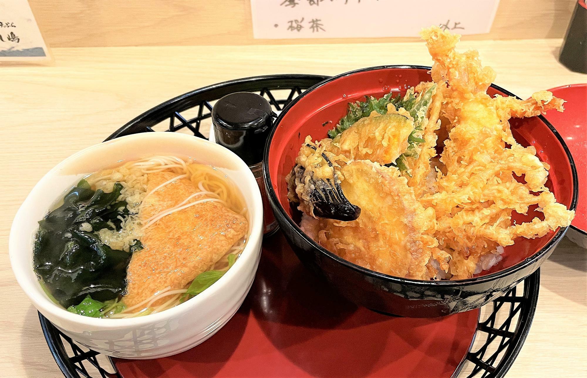 天丼セット　税込1,100円