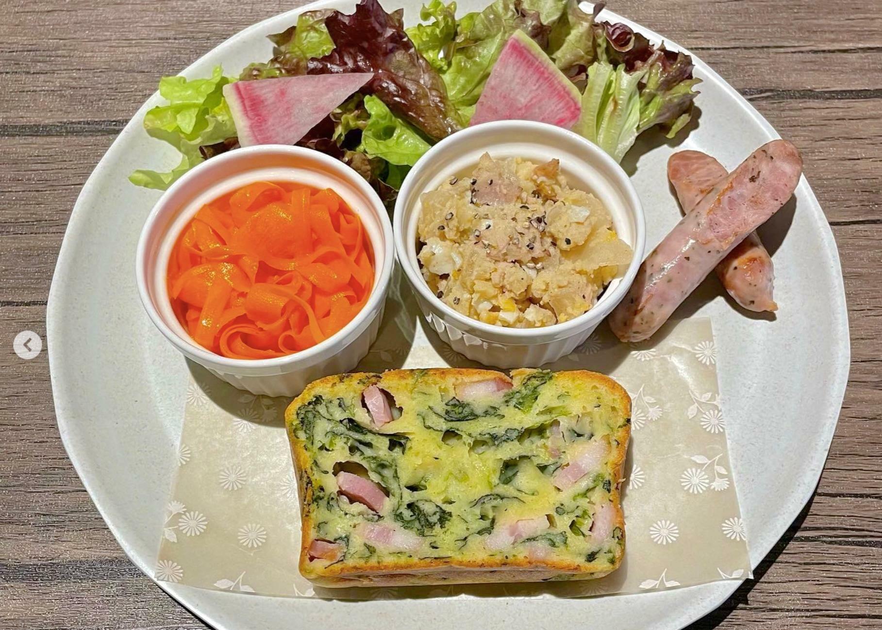 いつかは食べたいケークサレ　※公式Instagramの画像を許可を得てお借りしました