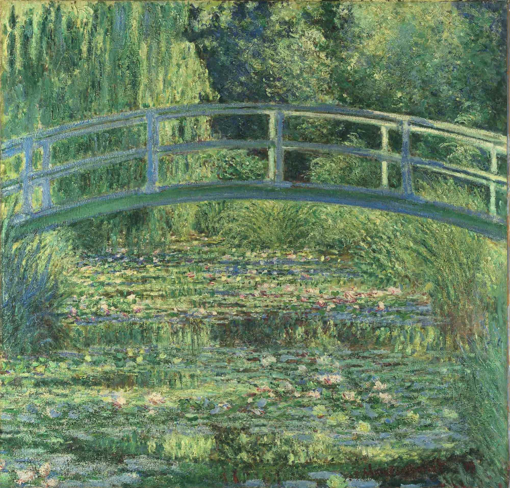 クロード・モネ《睡蓮の池》1899年、ナショナル・ギャラリー、ロンドン