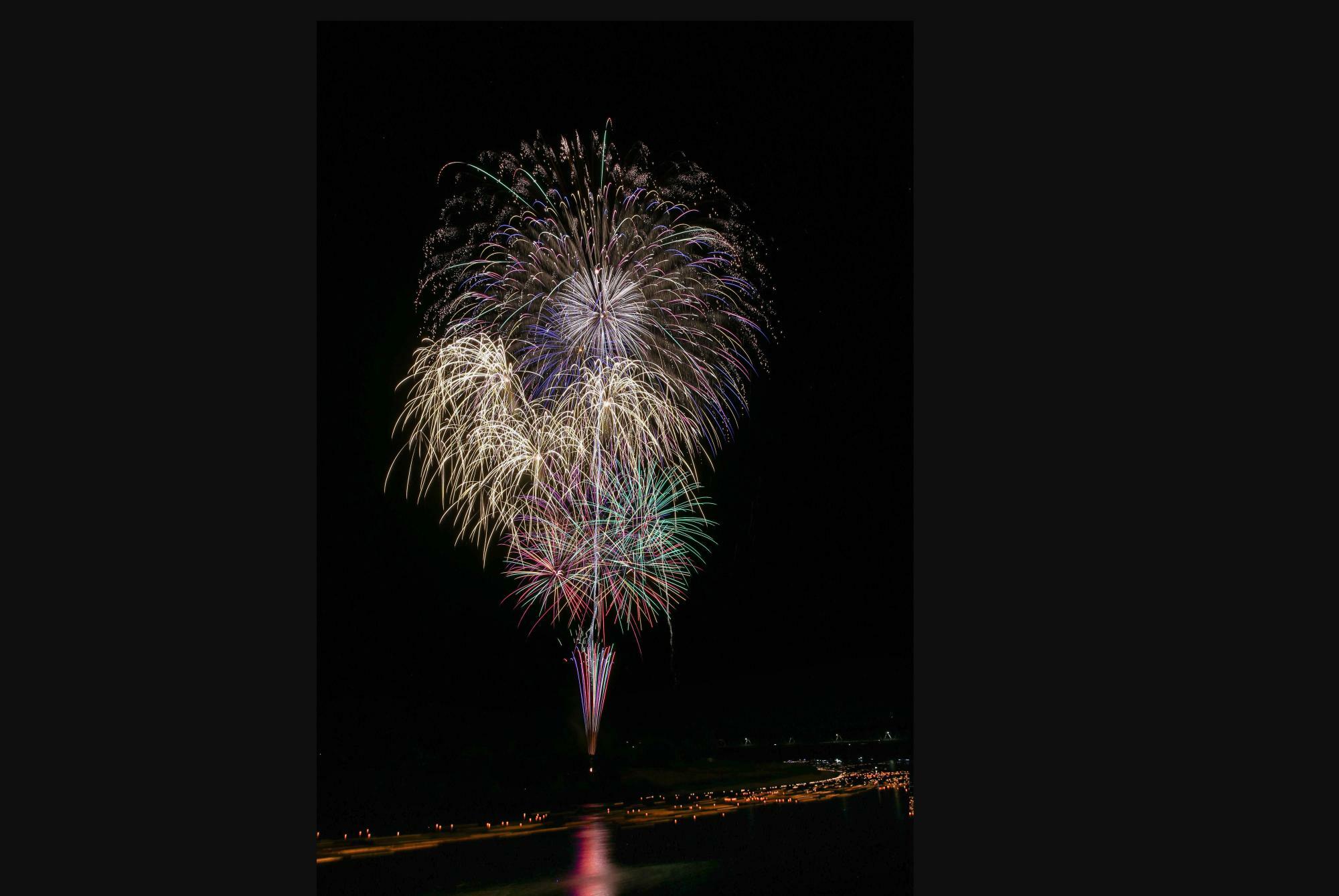 夏の夜空を彩る花火大会