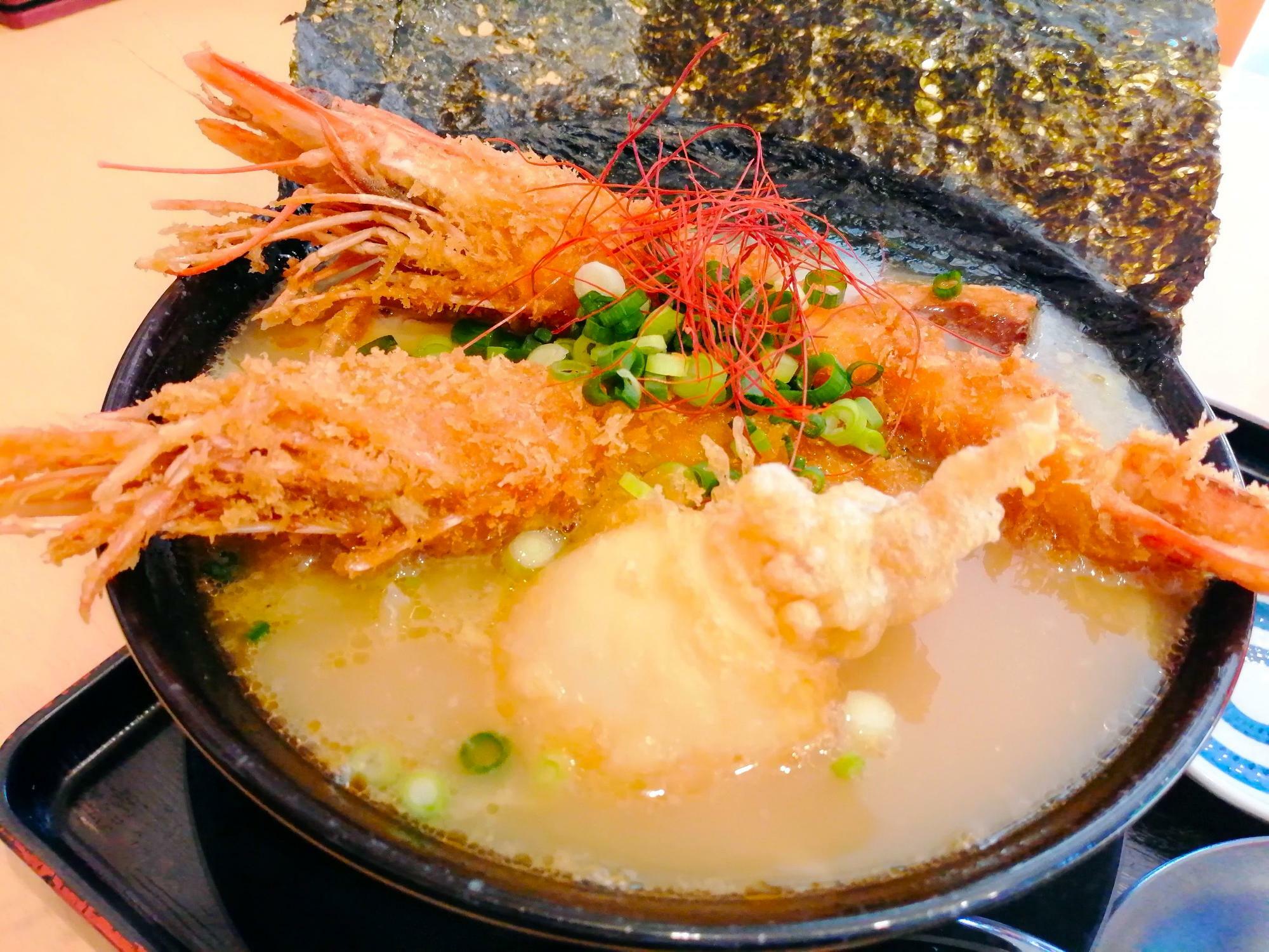 限定『えび塩ラーメン』1,500円（税込み）