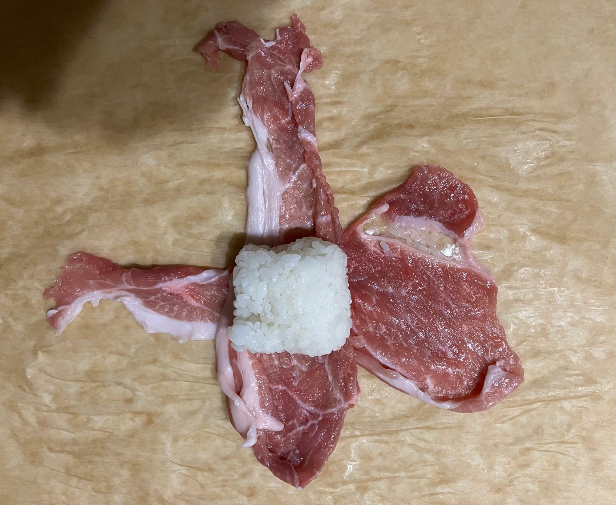 肉の量はお好みで調節してください。