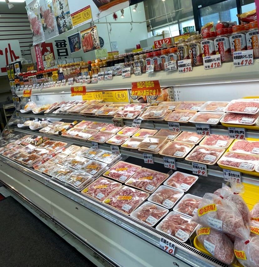 家庭用の肉は買いやすい量にパックされています