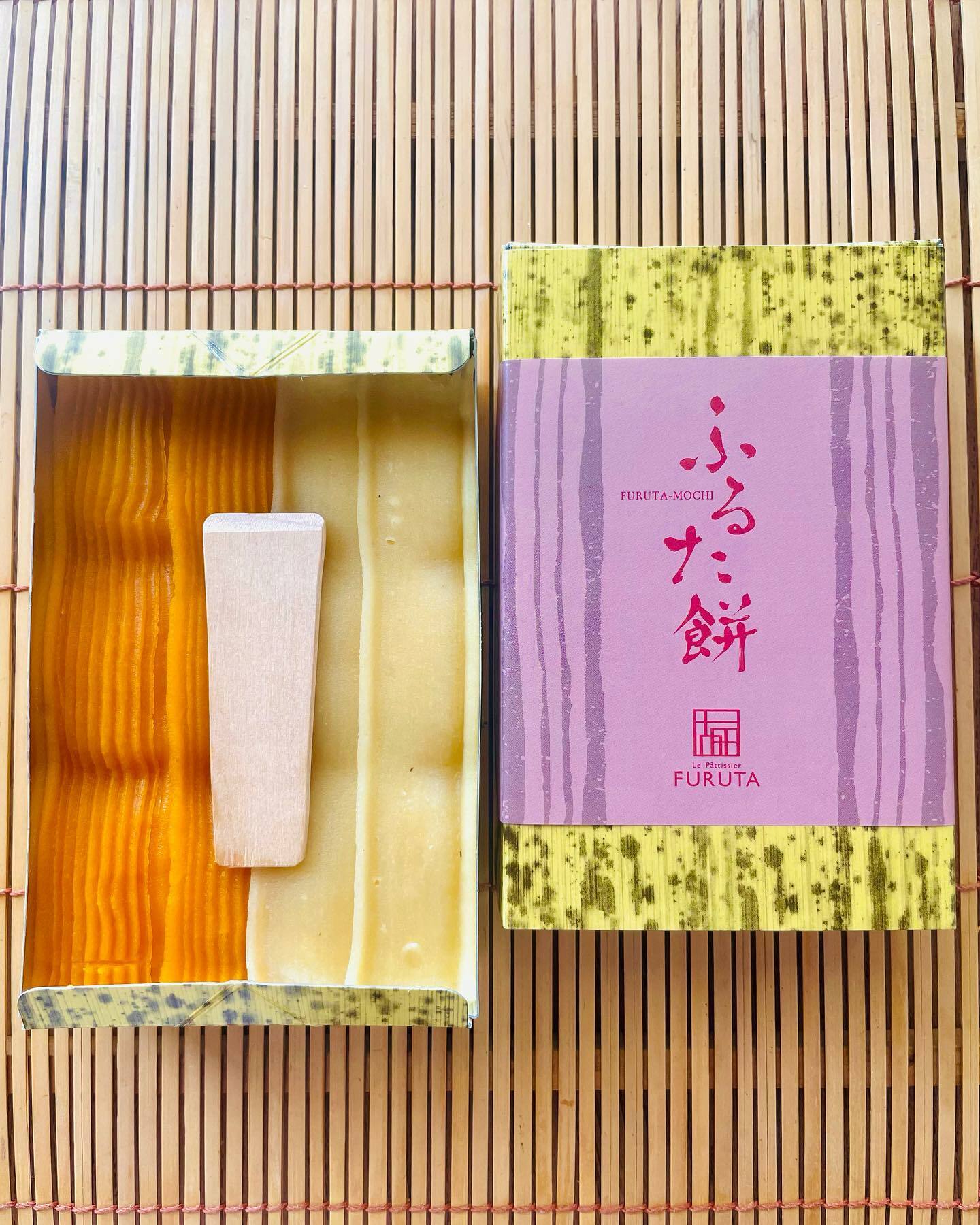 見た目が美しく野菜を使ったお餅（お店のInstagramから）