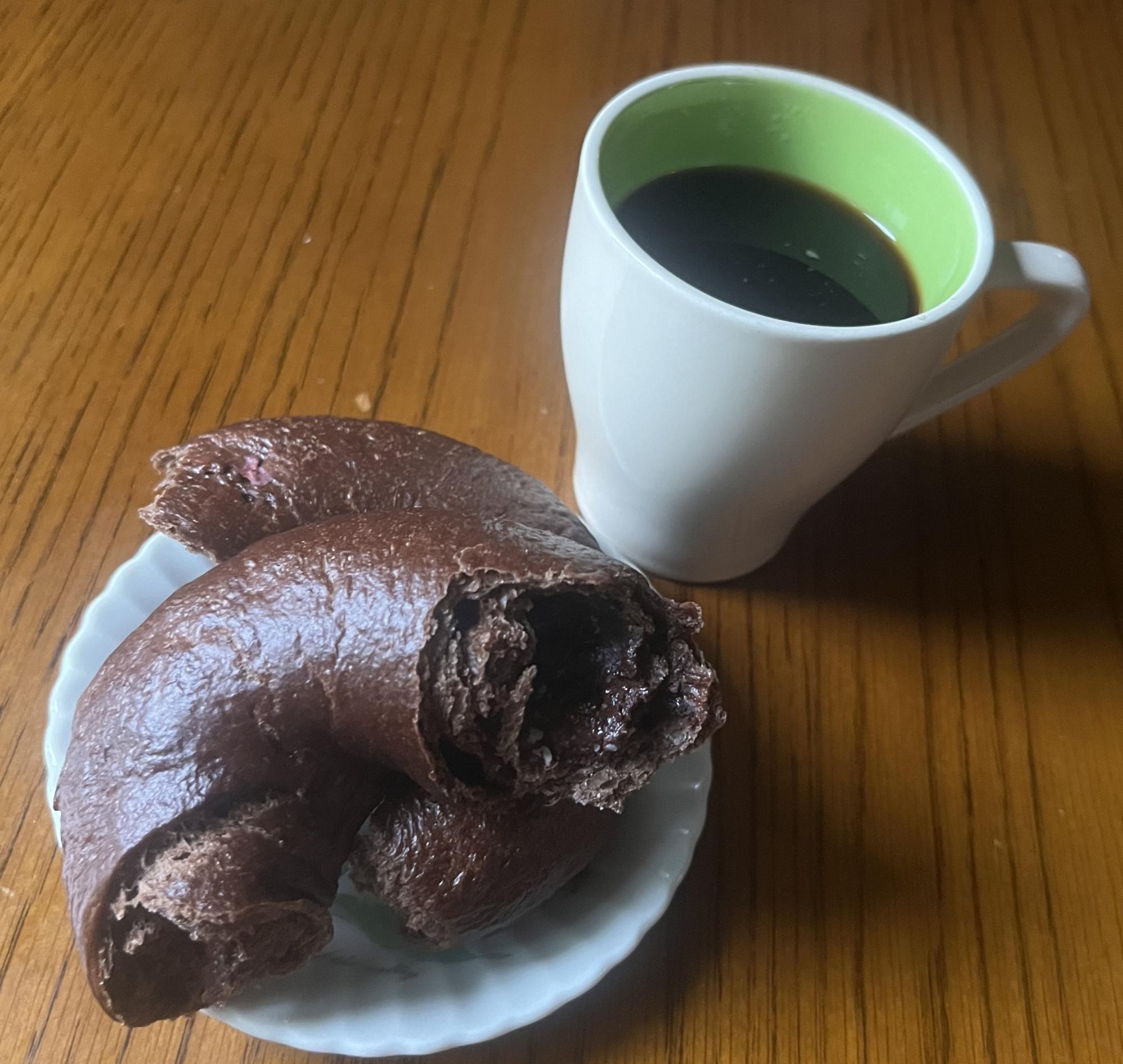 やっぱりブラックコーヒーと合います