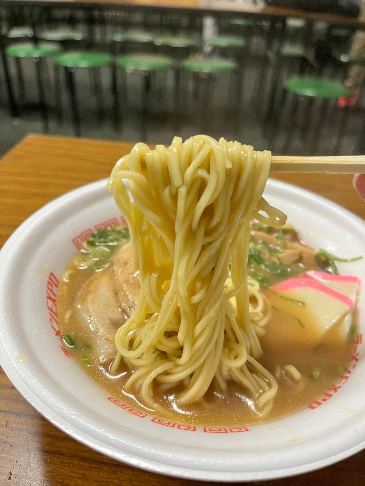 細ストレート麺