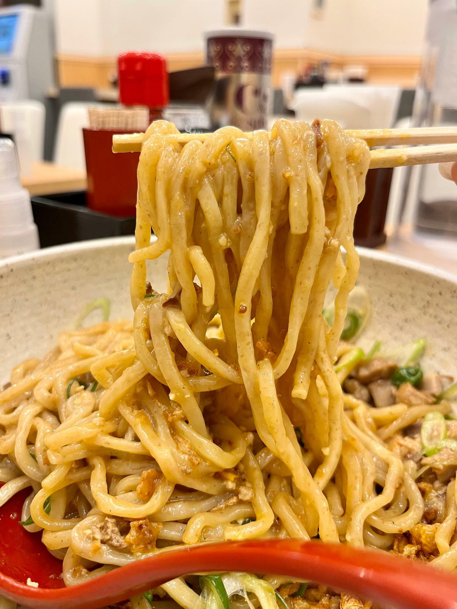 平打ち麺