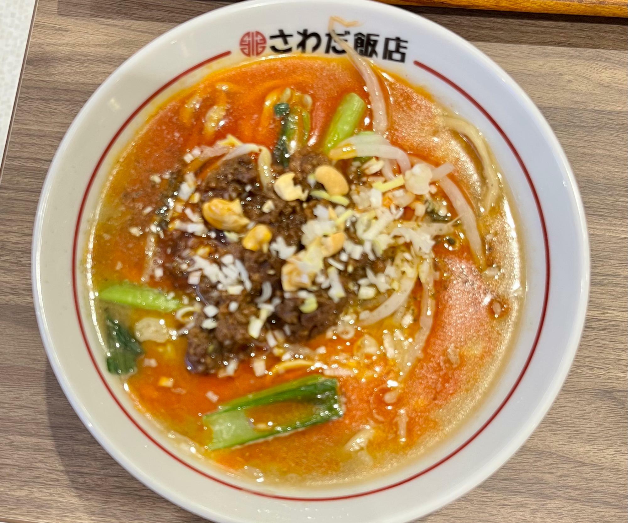 鯖節担担麺