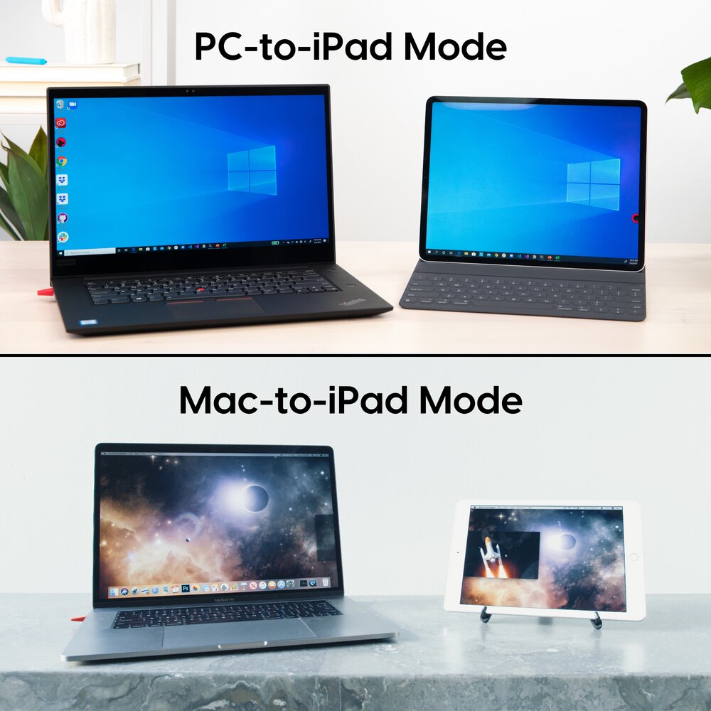 MacからiPadはもちろん、Windows機からiPadへのミラーリングも