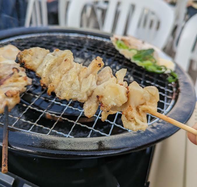 焼き鳥も旨い