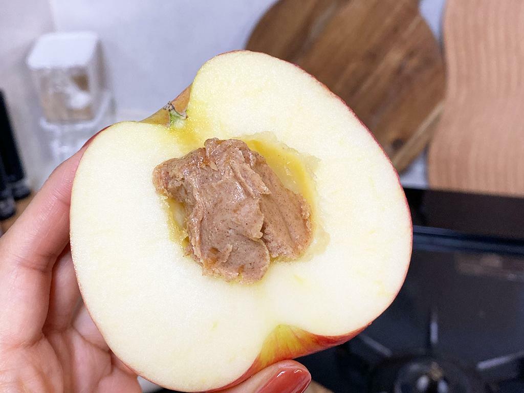 りんごにアップルパイバター