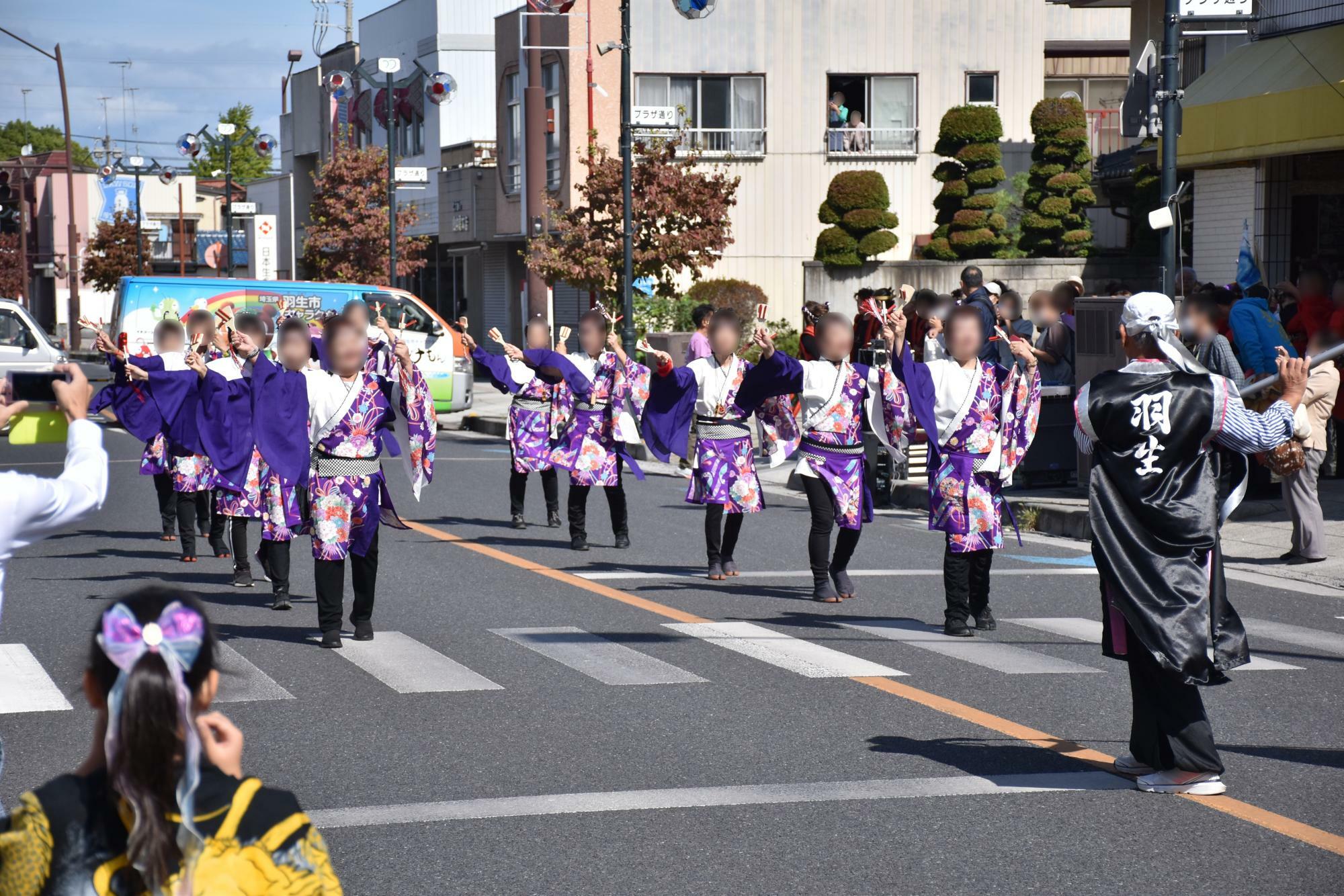 第2回羽生よさこい祭りの風景（画像提供：羽生市観光協会）