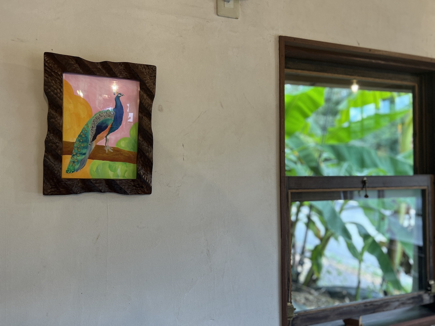 インドの国鳥・孔雀をモチーフにした絵画