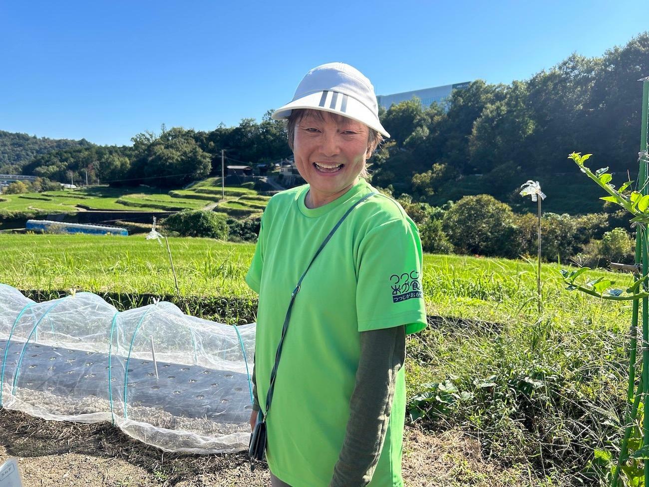 「つつじがおか食堂」代表の長岡 京子さん