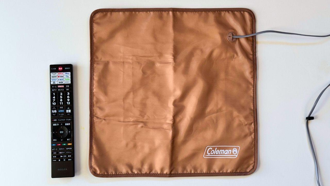 雑誌付録】ポケットに入る電気毛布？コールマンのホットマットが