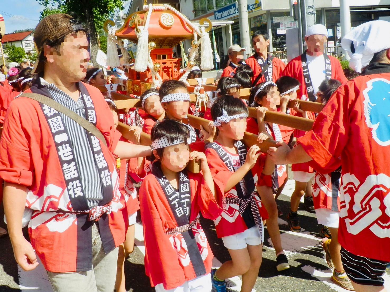 開催時の様子を松園夏まつり実行委員会よりいただきました！ご協力ありがとうございます！