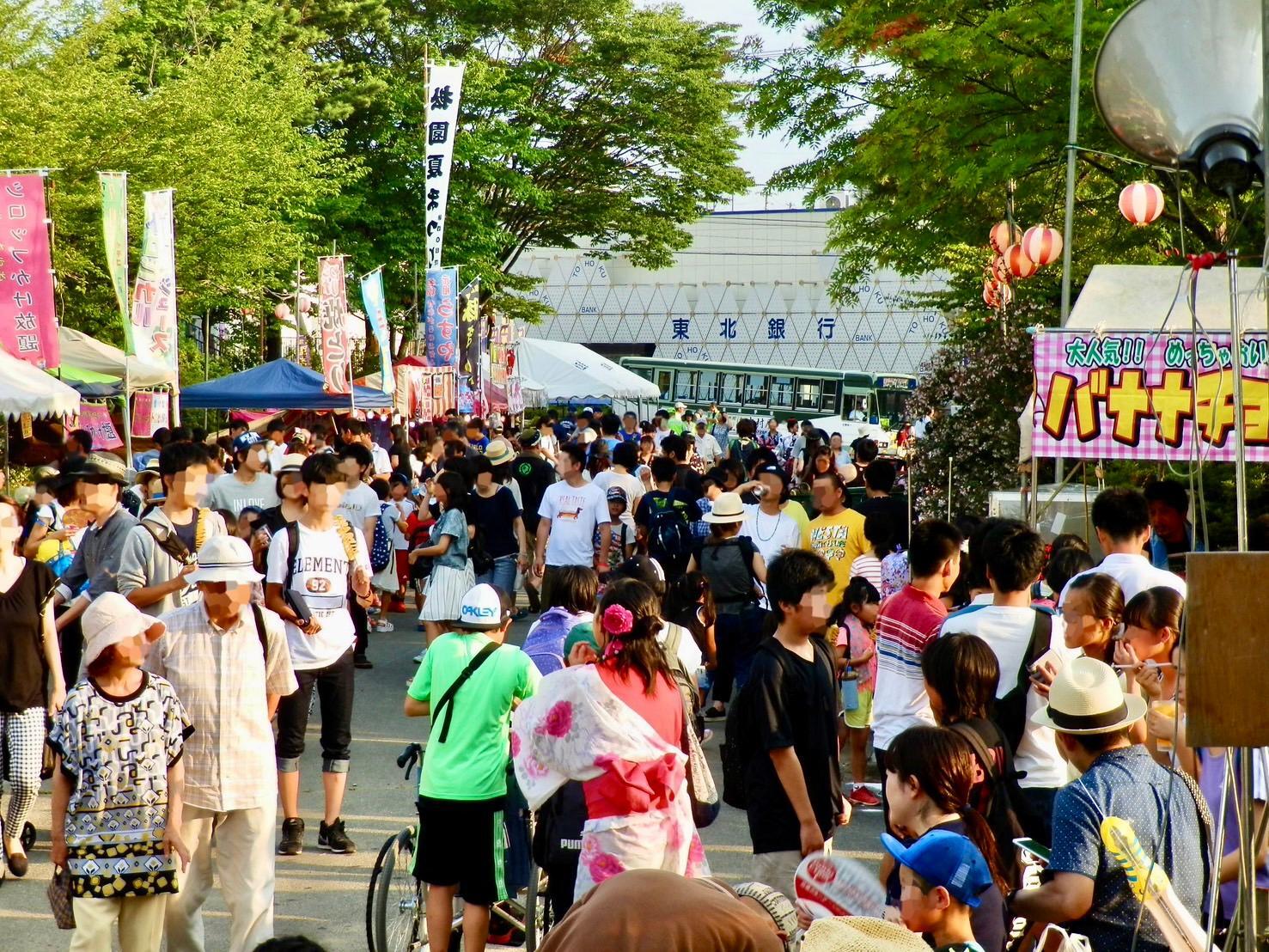 開催時の様子を松園夏まつり実行委員会よりいただきました！ご協力ありがとうございます！