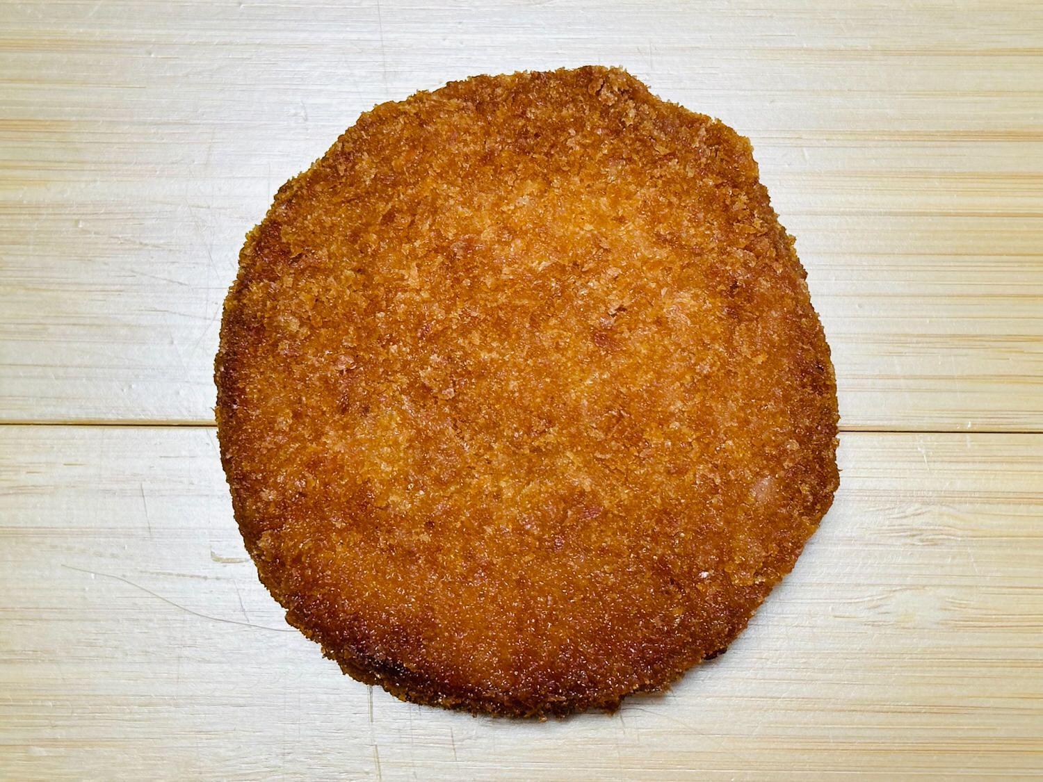 ローソン】50%増量祭り‥‥厚みは何センチ？「大きな厚切りハムカツ