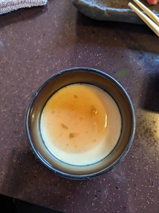 米沢市　玉寿司の茶碗蒸し