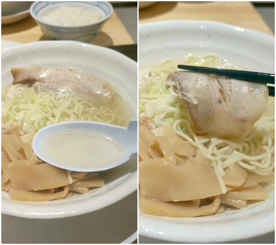 米沢市麺屋大心　鶏塩ラーメン