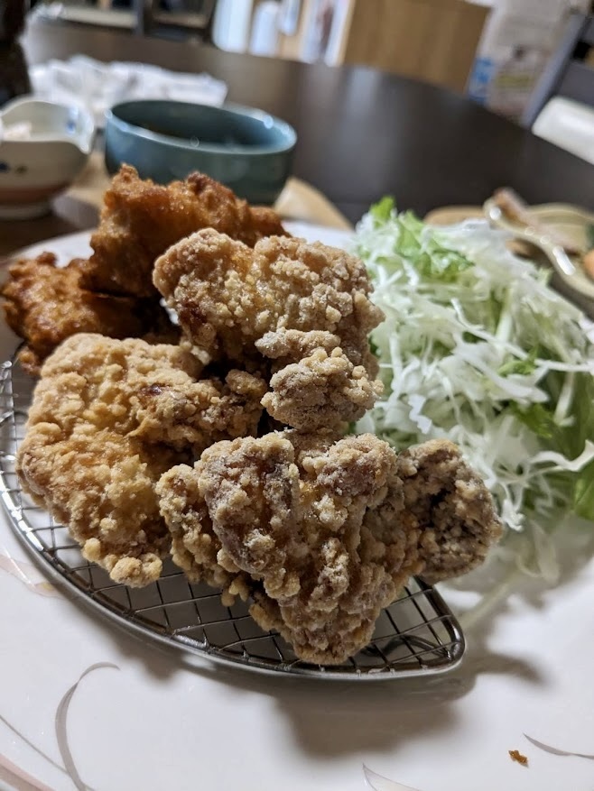 定食処あいたの唐揚げ定食