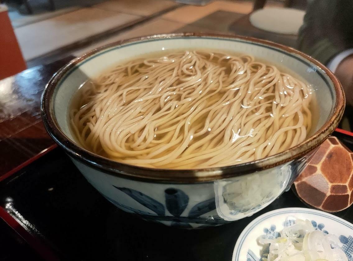 山形県南陽市小滝そばゆかりやのかけそば