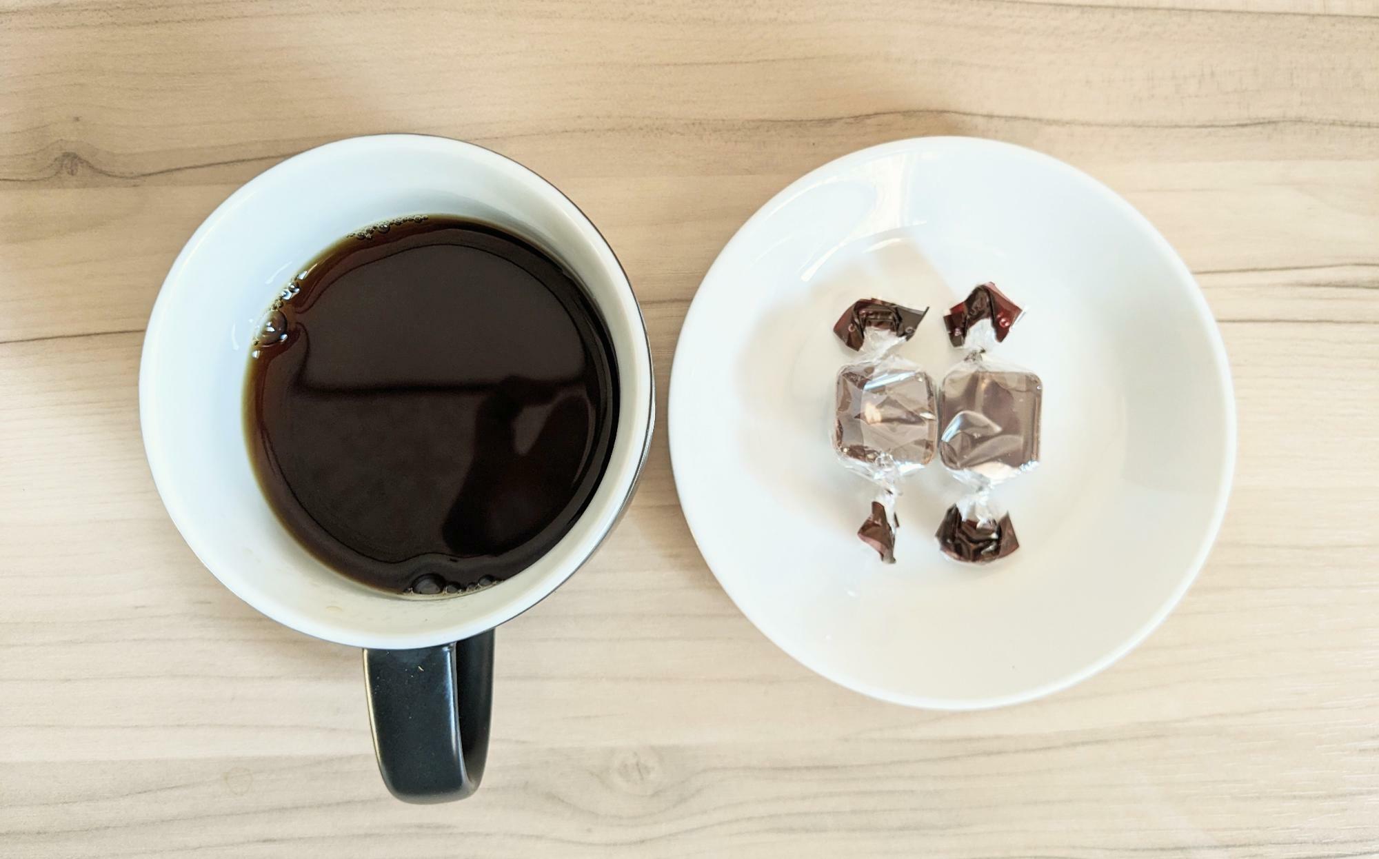 コーヒーとスウィーフィー ひとくちピーナッツチョコレート