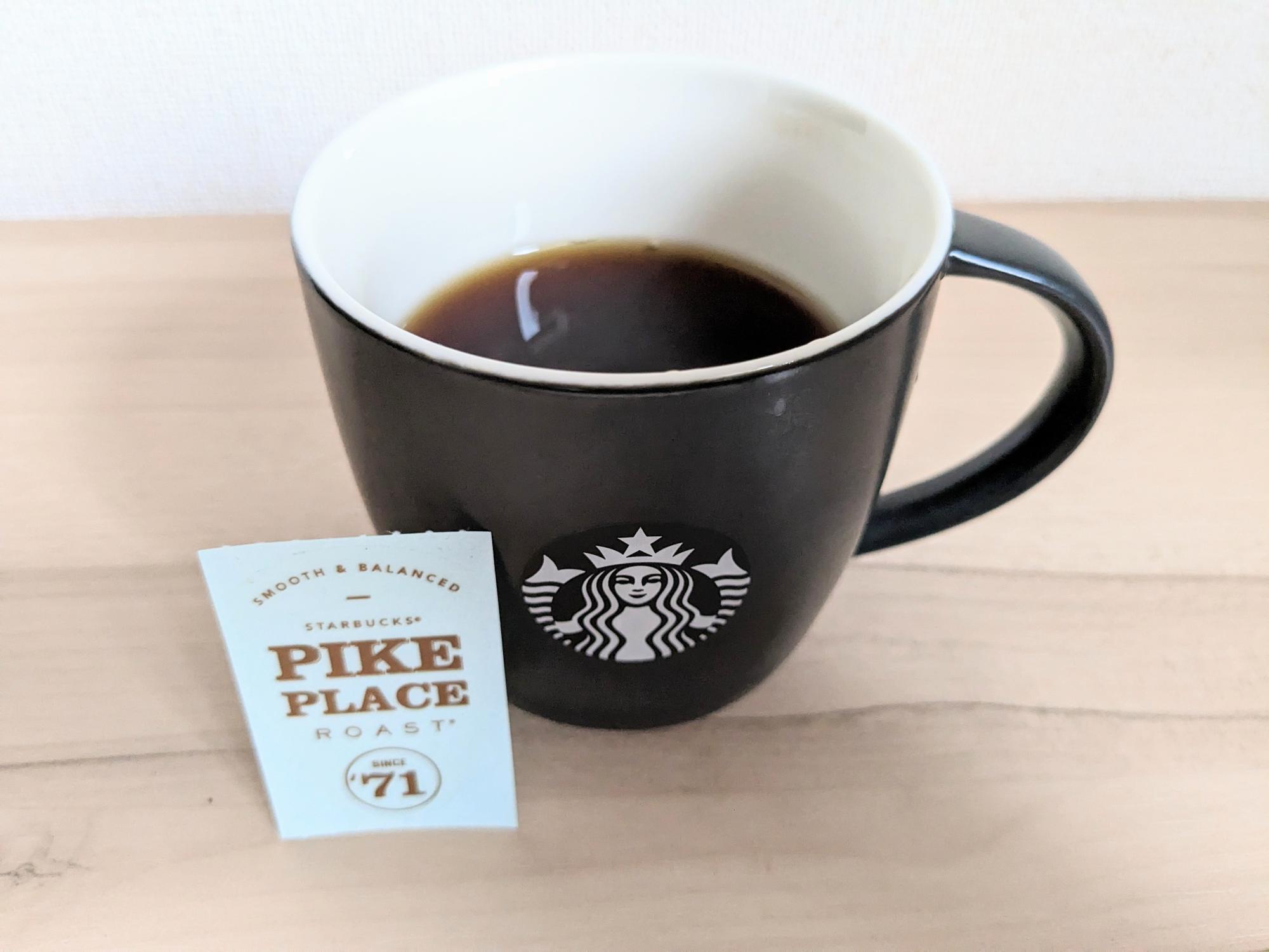 安定のおいしさ】スタバ パイクプレイスローストを徹底解説