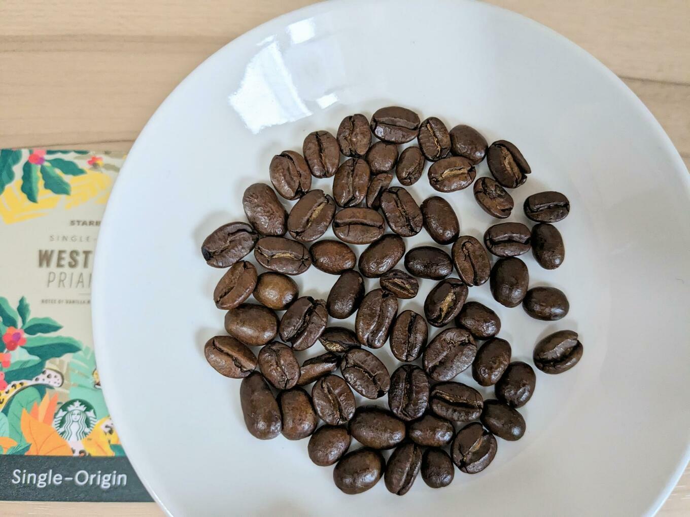 スターバックス ウェスト ジャバ プリアンガンのコーヒー豆