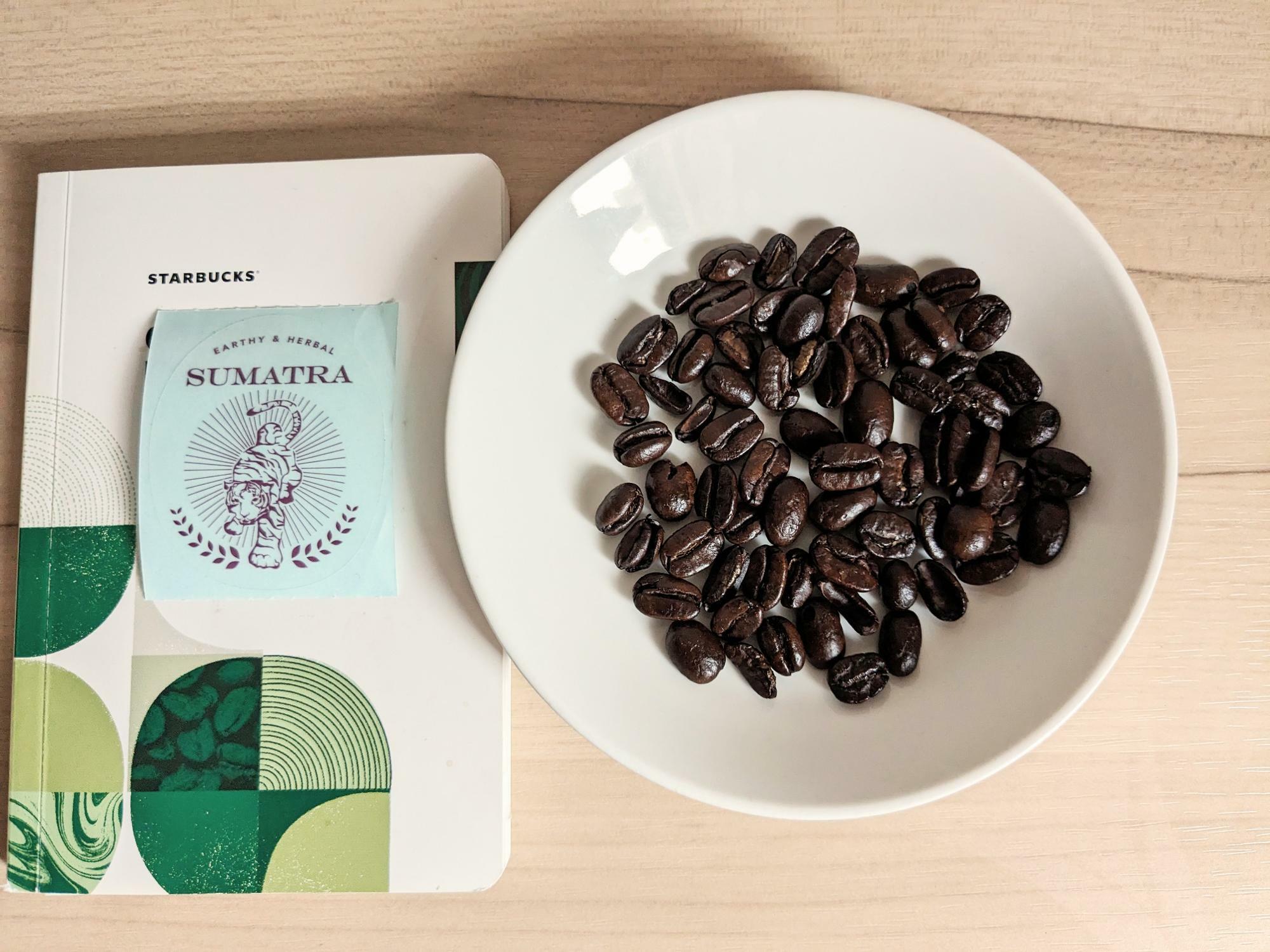 スターバックス　CORE COFFEE スマトラのコーヒー豆