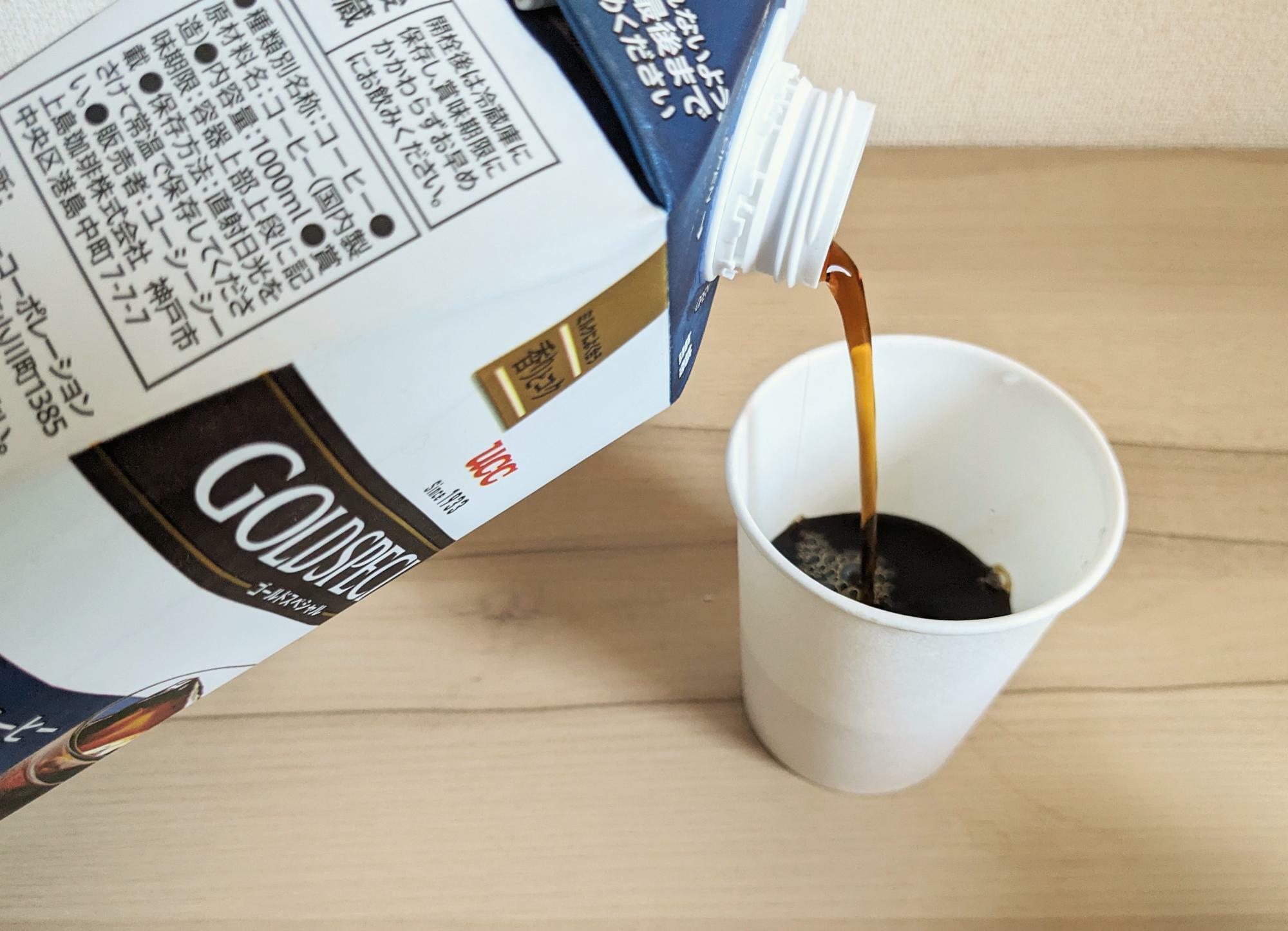 UCC ゴールドスペシャル アイスコーヒー 無糖 1,000m