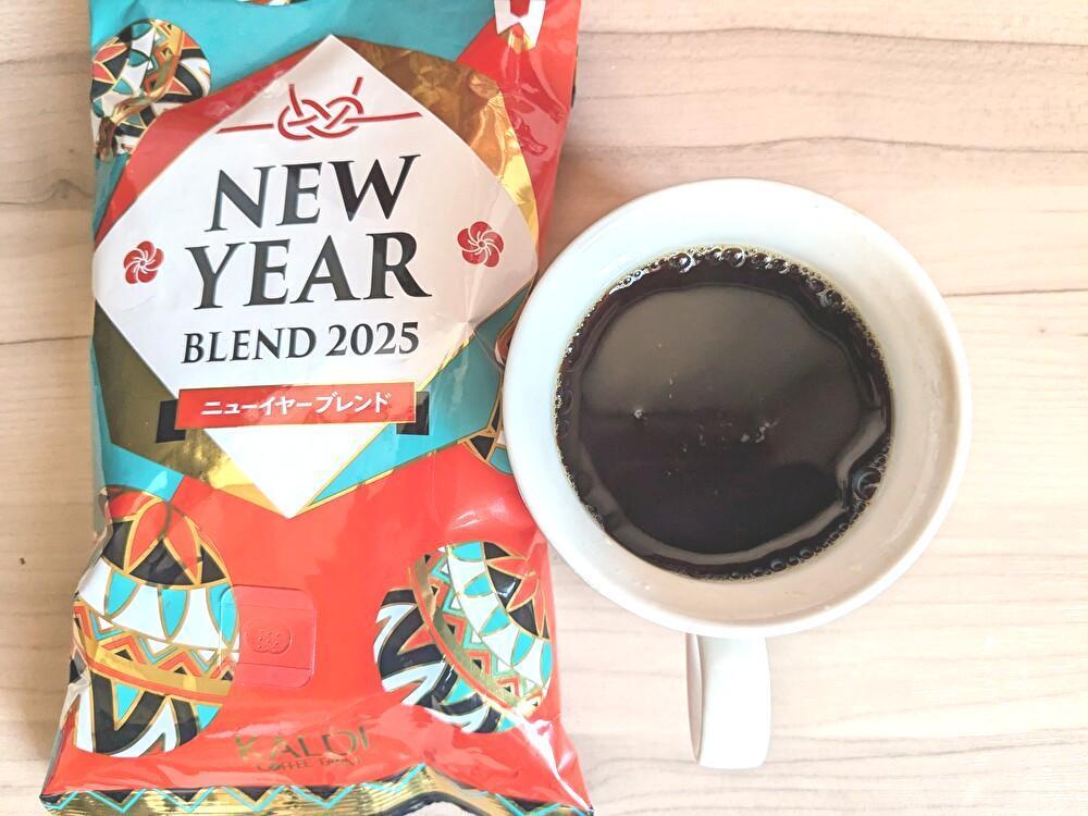 カルディの爆売れ「コーヒー福袋2025」に入っていた新年の カルディの爆売れ「コーヒー福袋2025」に入っていた新年の